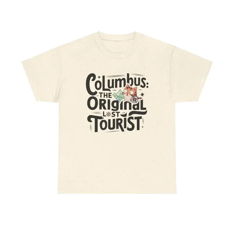 Columbus The Original Lost Tourist Cotton Tee 9