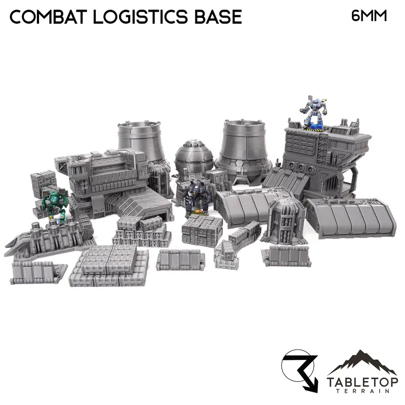 Combat Logistics Base Techscape - 6-12Mm 1