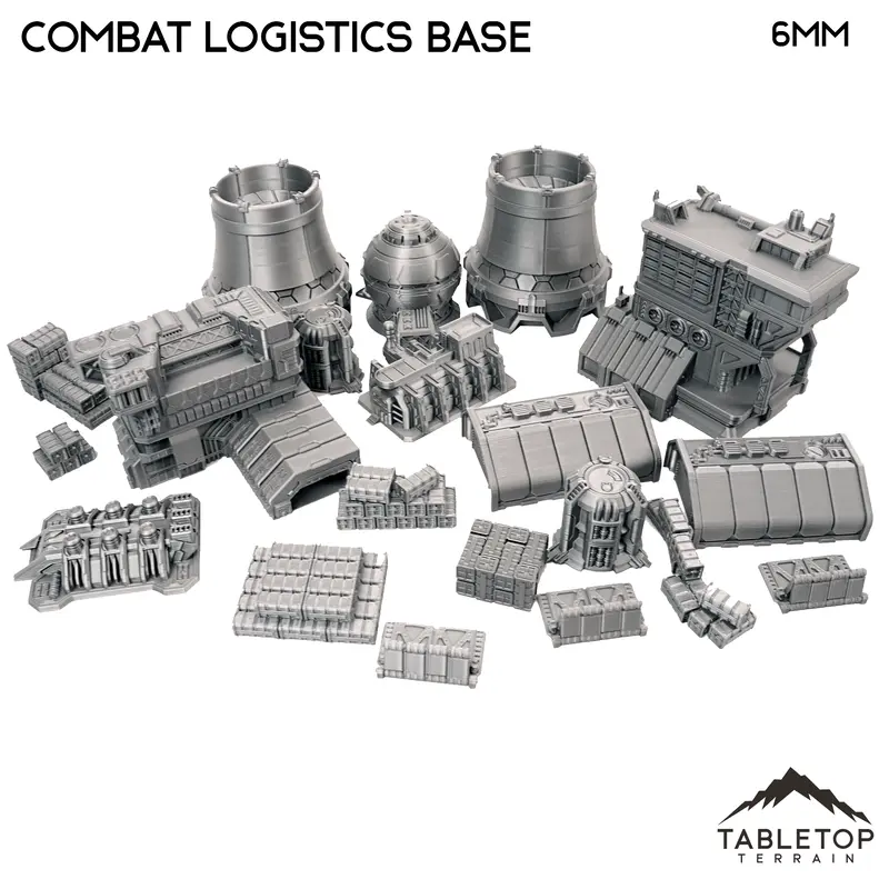 Combat Logistics Base Techscape - 6-12Mm 2