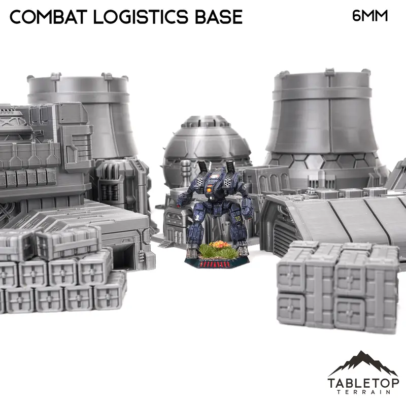 Combat Logistics Base Techscape - 6-12Mm 3