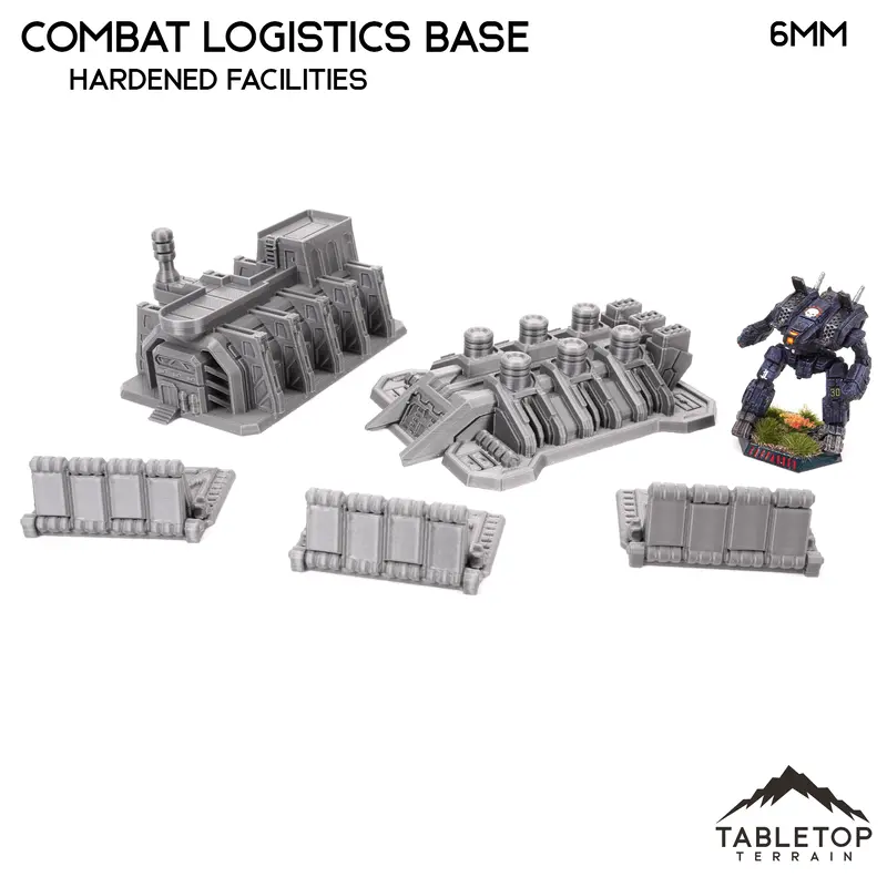 Combat Logistics Base Techscape - 6-12Mm 4