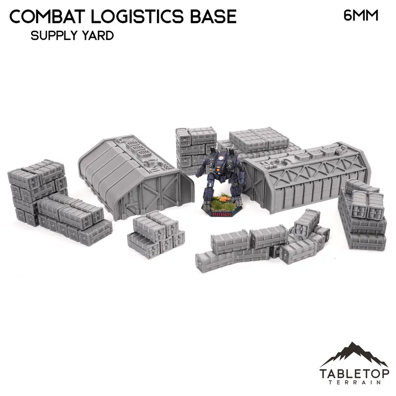 Combat Logistics Base Techscape - 6-12Mm 9