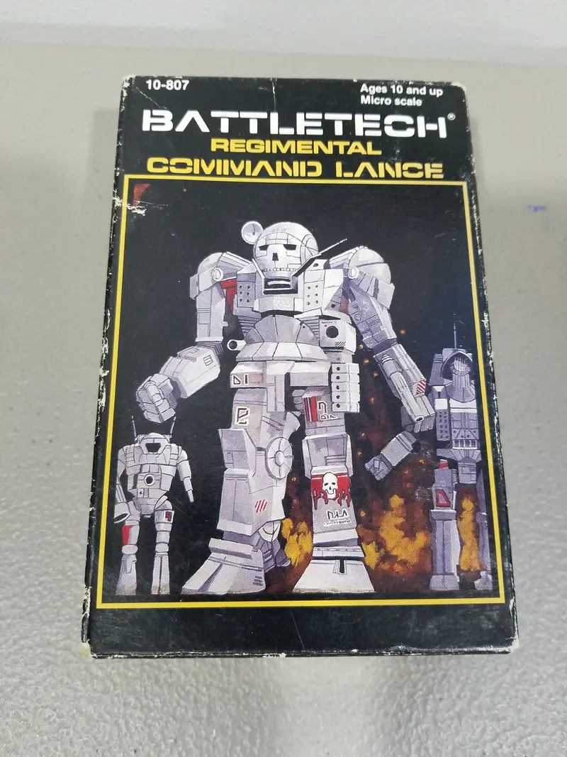 Command Lance Box- Empty Box #10-807 1