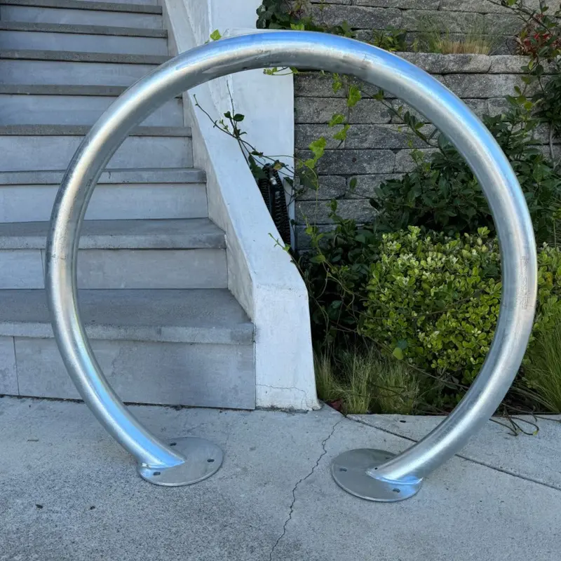 Commercial Circle Bike Racks - Surface Mount - 2 Bike Capacity 15