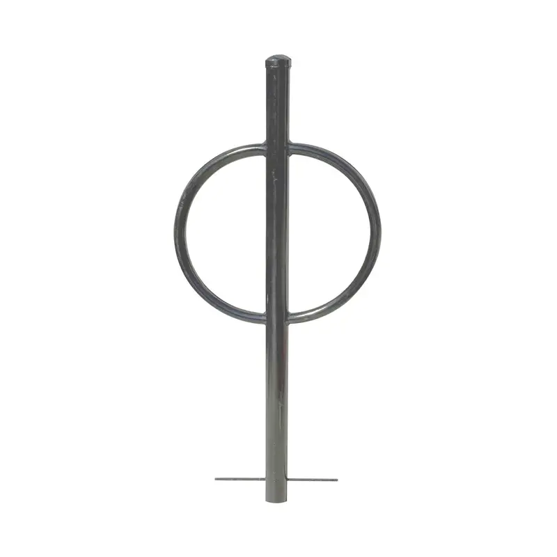 Commercial Post And Ring Bike Rack - In Ground (2 Bike Capacity) 19