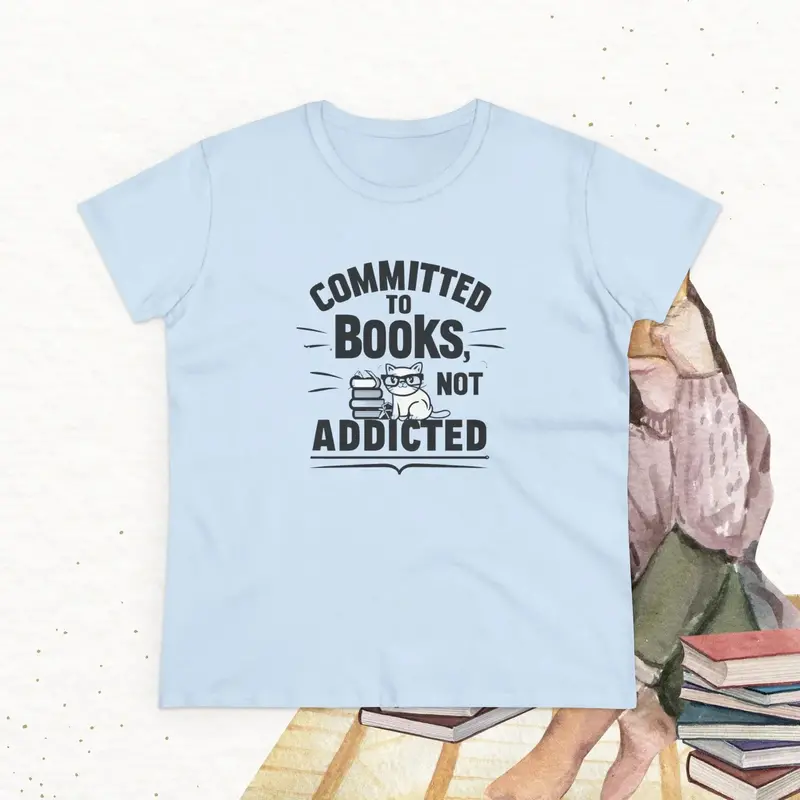 Committee To Book Women Cotton Tshirt 15