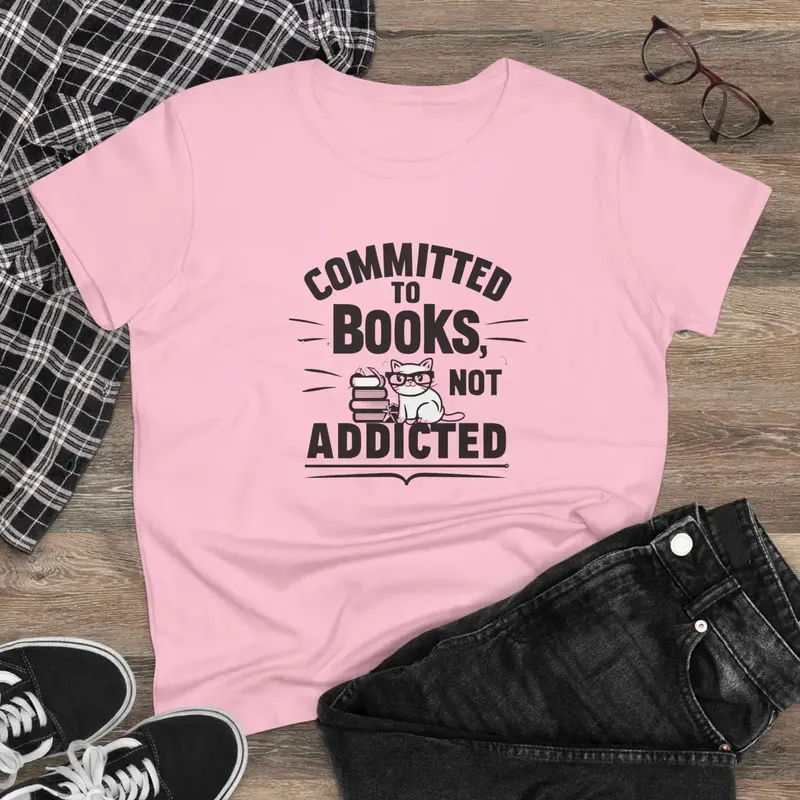 Committee To Book Women Cotton Tshirt 4