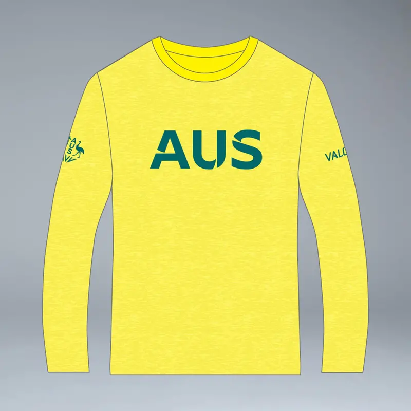 Commonwealth Games Australia Women's Village Long Sleeve Tee 1