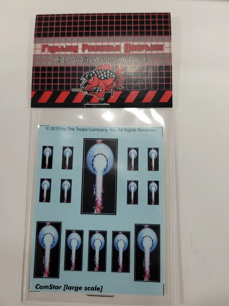 Comstar (New)- Large Scale Decals 1