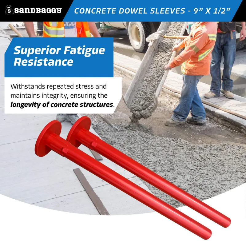 Concrete Dowel Sleeves - 9” X 1/2” (#4 Rebar Sleeve) 5