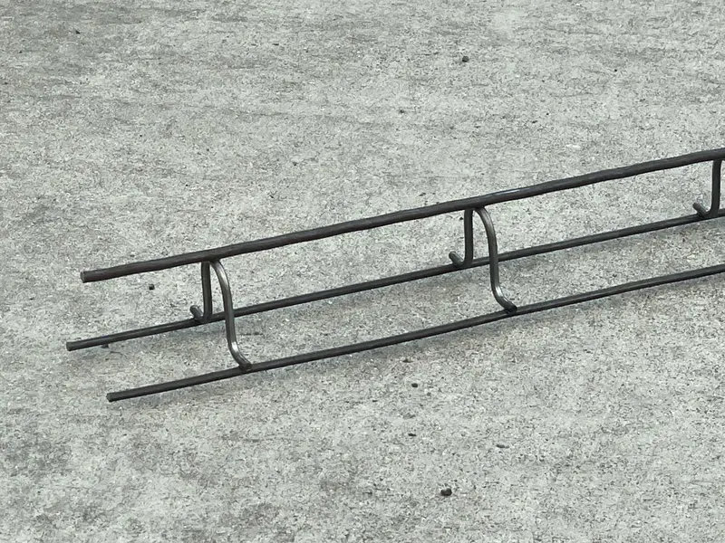 Concrete Plain Slab Bolster Upper - Continuous Rebar Chairs (5" X 5 Ft X 2") 6