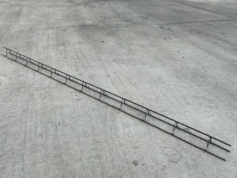 Concrete Plain Slab Bolster Upper - Continuous Rebar Chairs (5" X 5 Ft X 2") 7