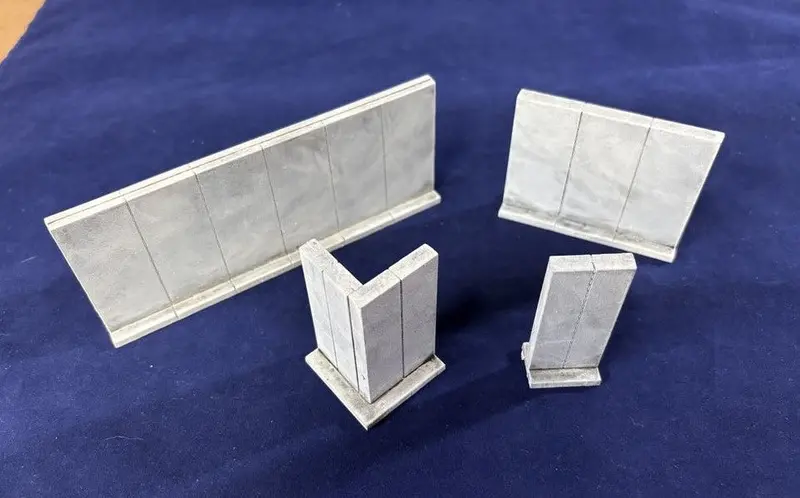 Concrete Walls - 28Mm Terrain 2