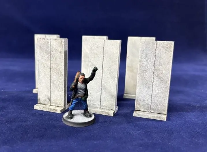 Concrete Walls - 28Mm Terrain 3