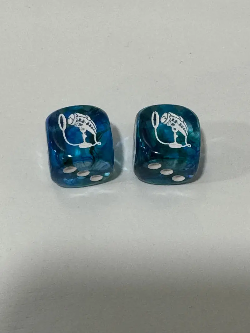 Coolant Pod Podcast Dice Pair 1