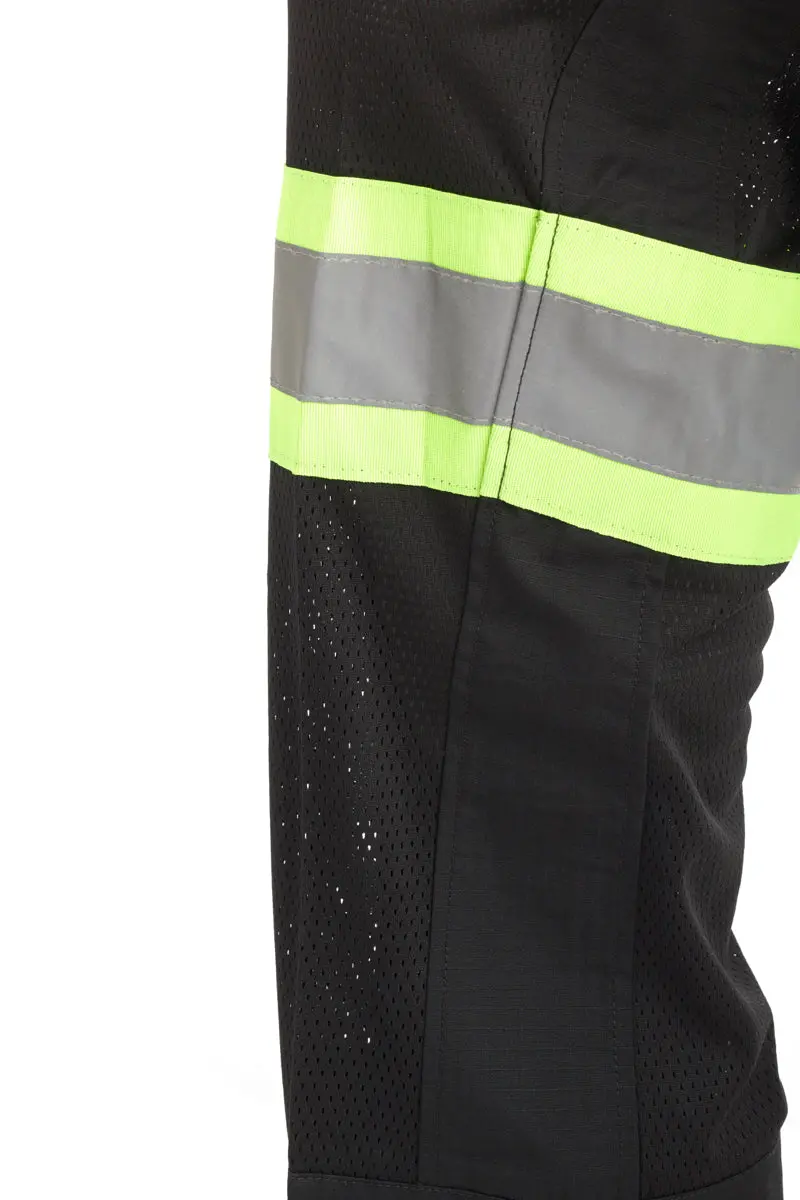 Coolworks Hi-Vis Men's Ventilated Cargo Work Pants Cw2blak - Black 8