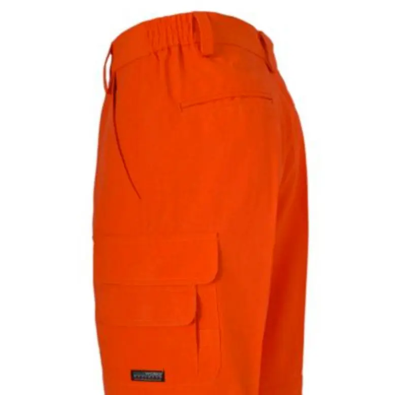 Coolworks Hi-Vis Men's Ventilated Cargo Work Pants Cw2orga - Orange 7