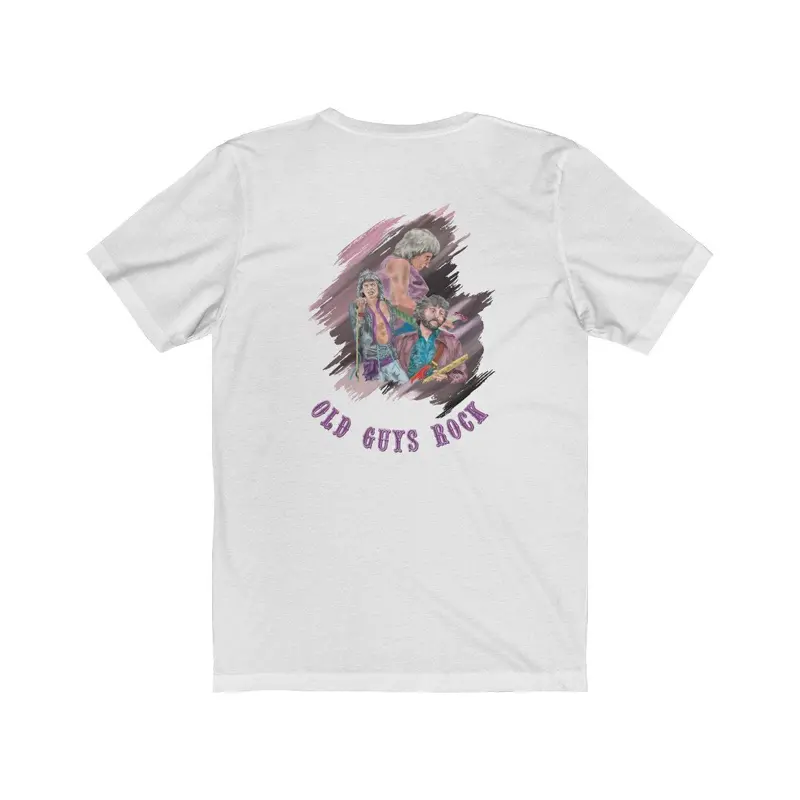 Copy Of "Old Guys Rock" Jersey Short Sleeve Tee 3