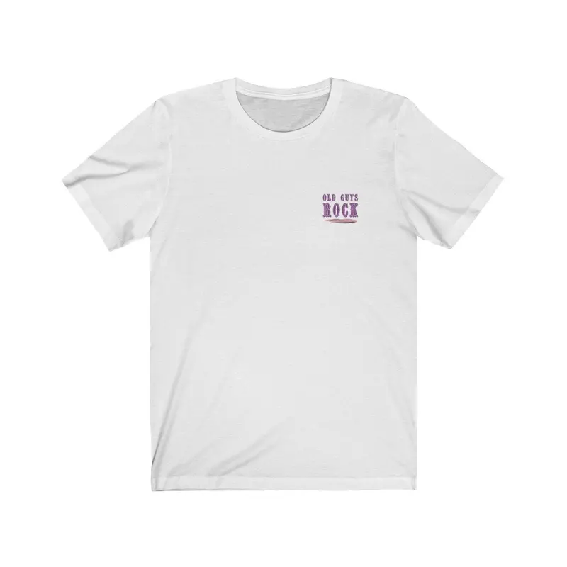 Copy Of "Old Guys Rock" Jersey Short Sleeve Tee 4