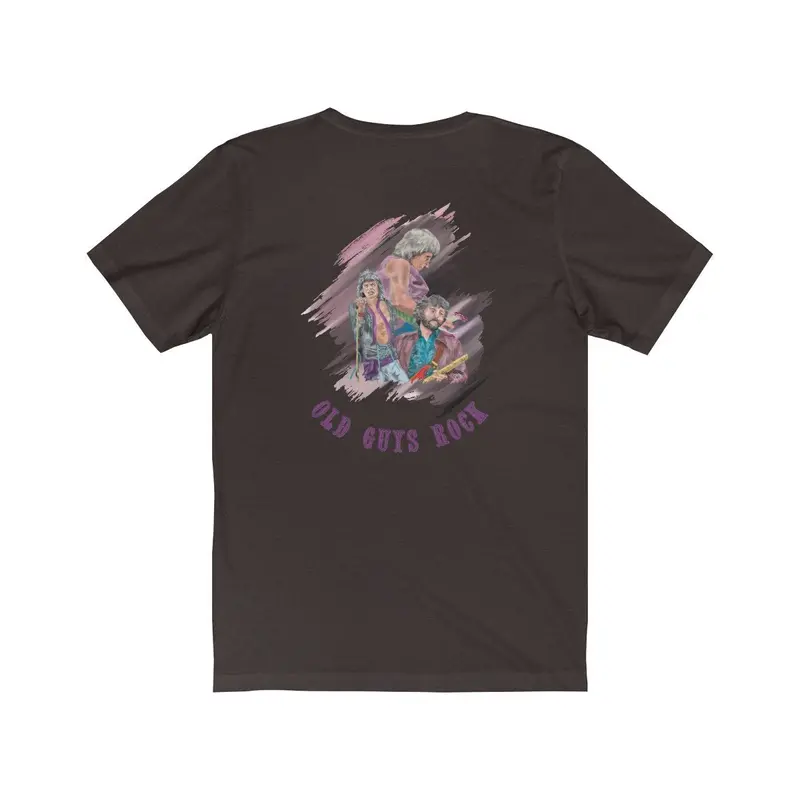 Copy Of "Old Guys Rock" Jersey Short Sleeve Tee 7