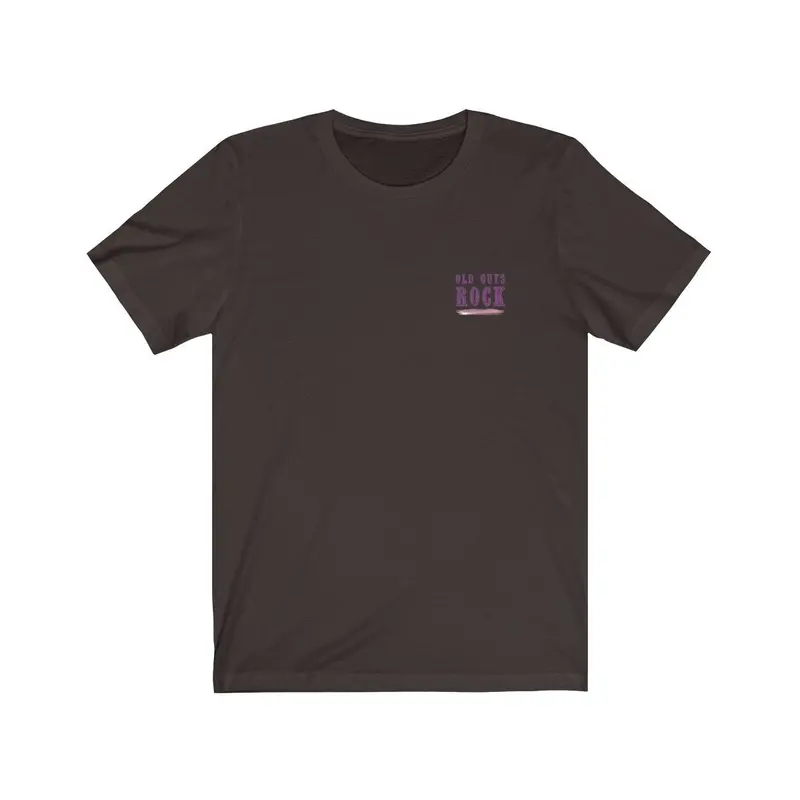 Copy Of "Old Guys Rock" Jersey Short Sleeve Tee 8