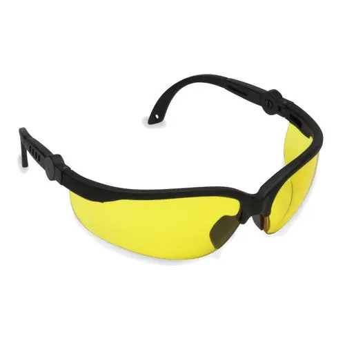 Cordova Akita Safety Glasses Yellow Lens/Black Frame #Efb30s 1