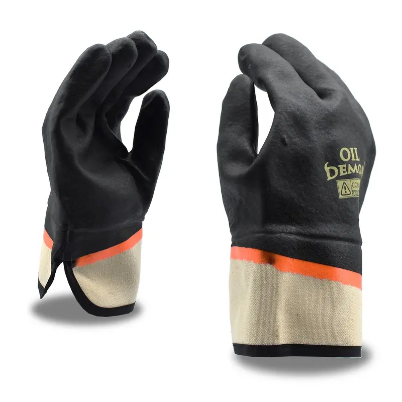 Cordova Safety Oil Demon, Pvc, Safety Cuff Glove #5300J 1