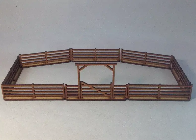 Corral Fencing Wild West Western 1