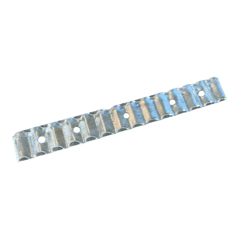 Corrugated Brick Wall Tie - 22 Gauge Steel - Size: 7/8" X 6-9/16" 1