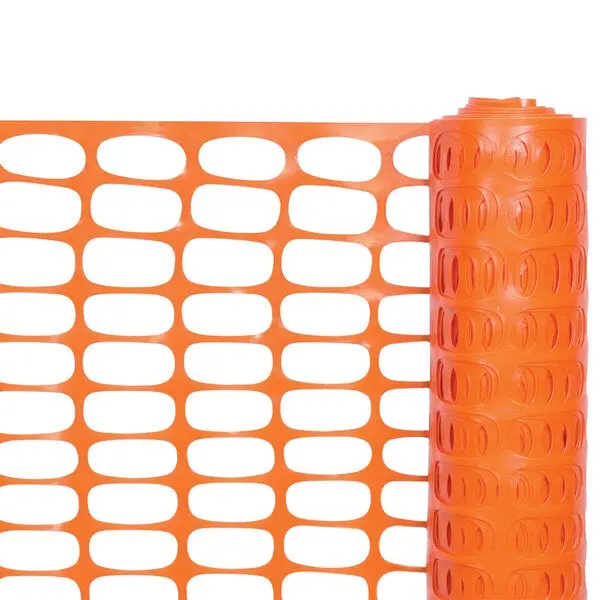 Cortina 4' X 100' Orange Lightweight Safety Fencing 03-902 - Oval Pattern 1