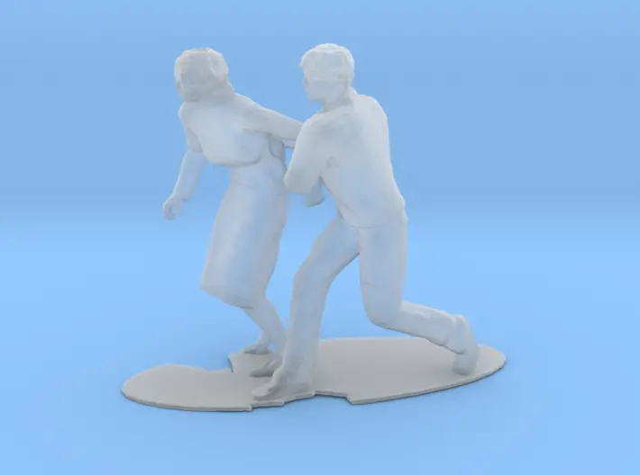 Couple Running Figure 1
