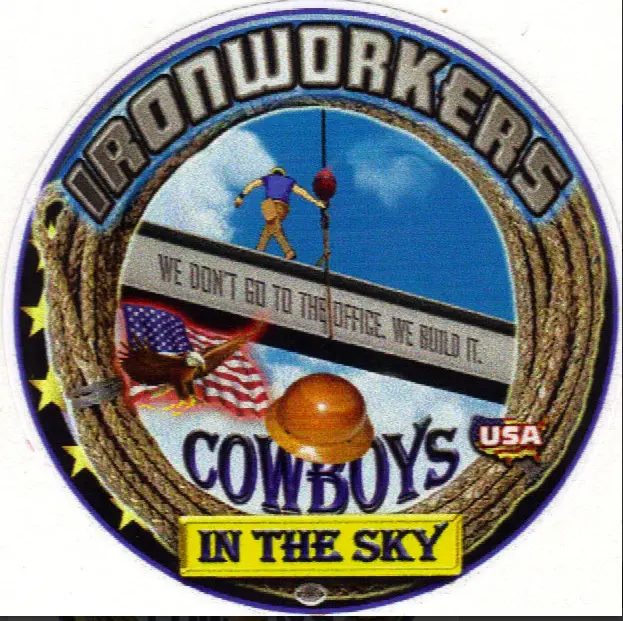 Cowboys In The Sky 14" Truck Decal #Bw-Td-Cs 1