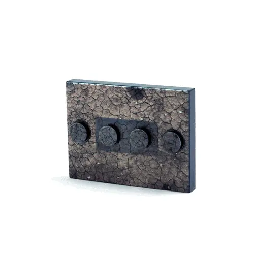 Cracked Dirt Floor - Minifig Stand 1