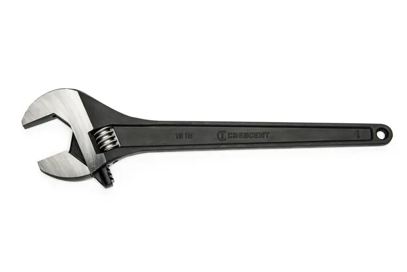 Crescent 18" Adjustable Black Oxide Tapered Handle Wrench 1