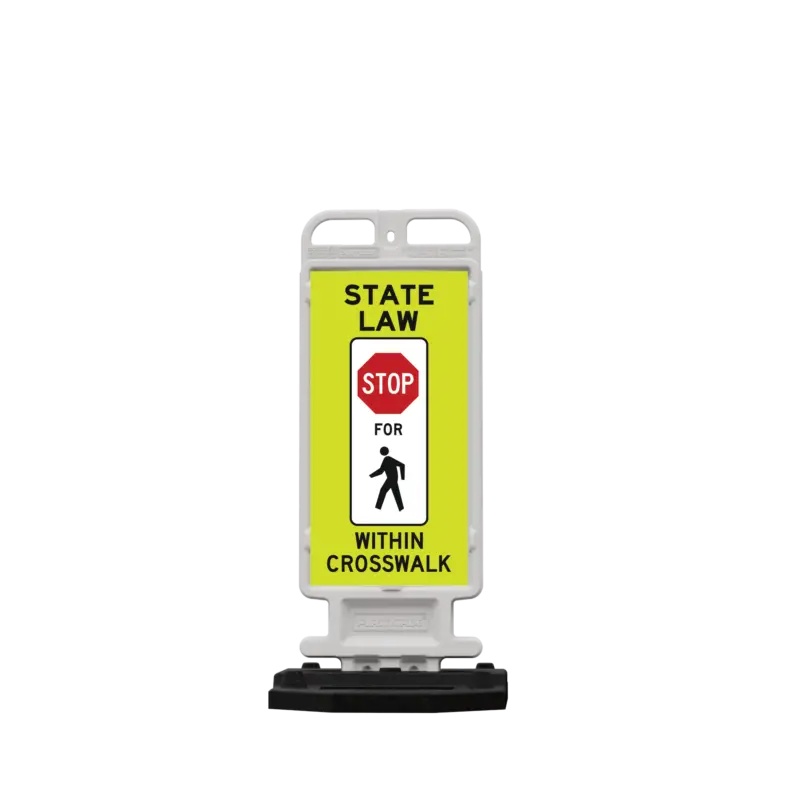 Crosscade™ Pedestrian Crosswalk Signs 1