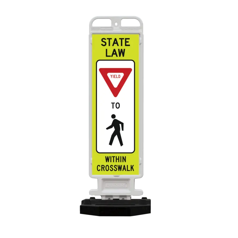 Crosscade™ Pedestrian Crosswalk Signs 1