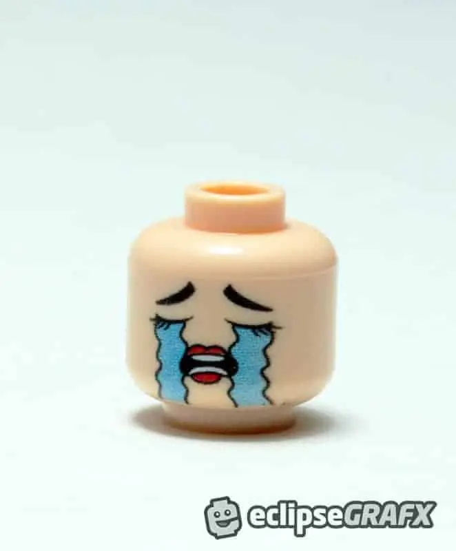 Crying Face - Female - Lt Flesh - 31 1
