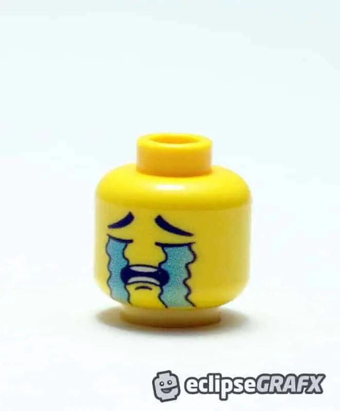 Crying Face - Male - Yellow - 32 1