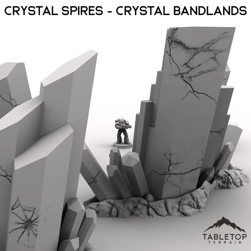 Crystal Spires - Crystal Bandlands 3