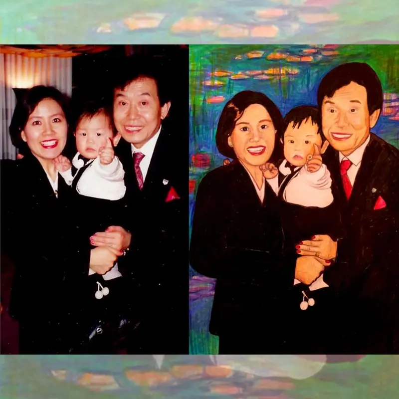 Custom Drawn Portrait 1