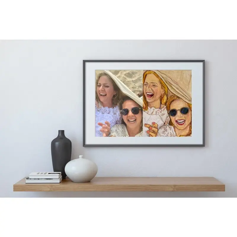 Custom Drawn Portrait 3