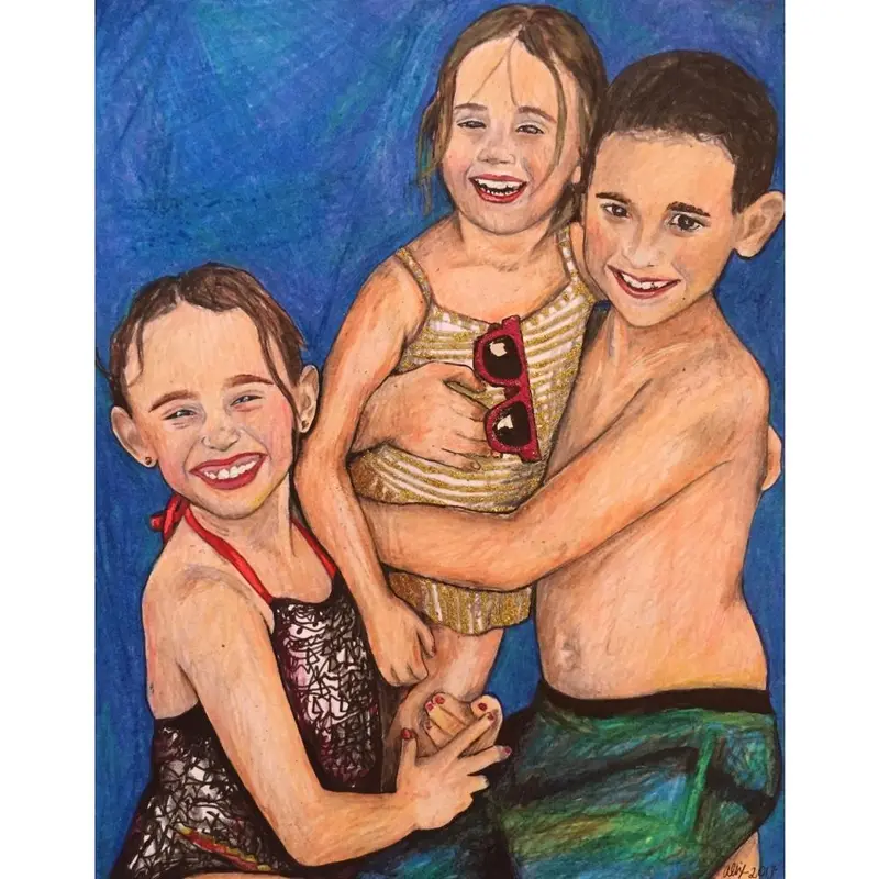 Custom Drawn Portrait 5