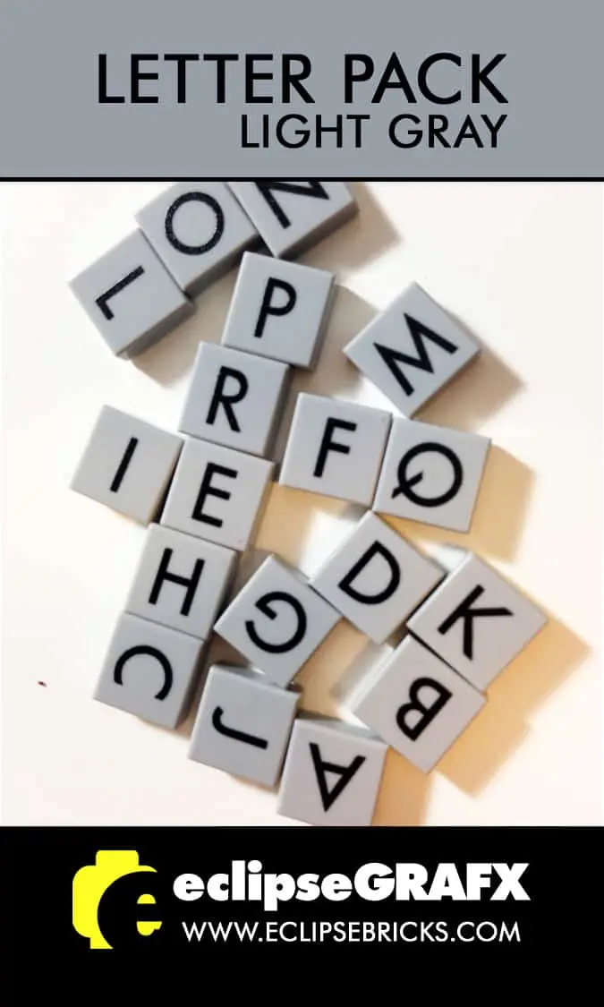 Custom Printed Letters 1