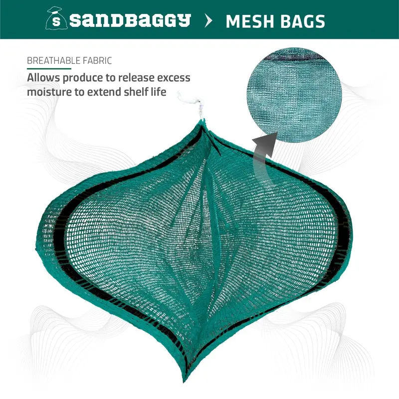 Custom Printed Mesh Produce Bags For Fruits & Vegetables 14
