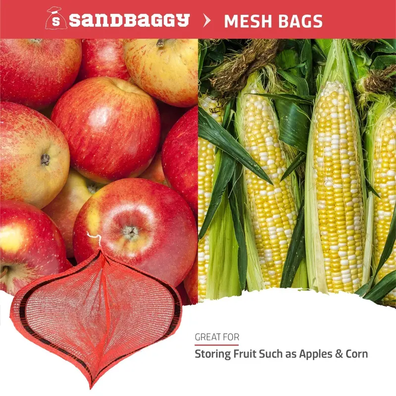 Custom Printed Mesh Produce Bags For Fruits & Vegetables 9