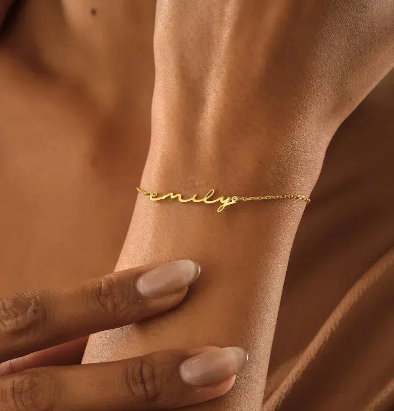 Customizable Name Design Exquisite Fashion Bracelet 2