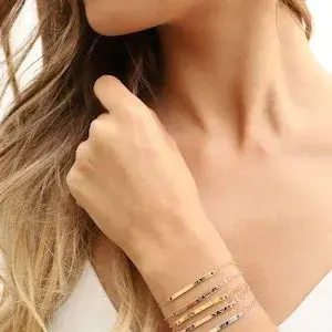 Customizable Name Design Simple Personality Bracelet 2