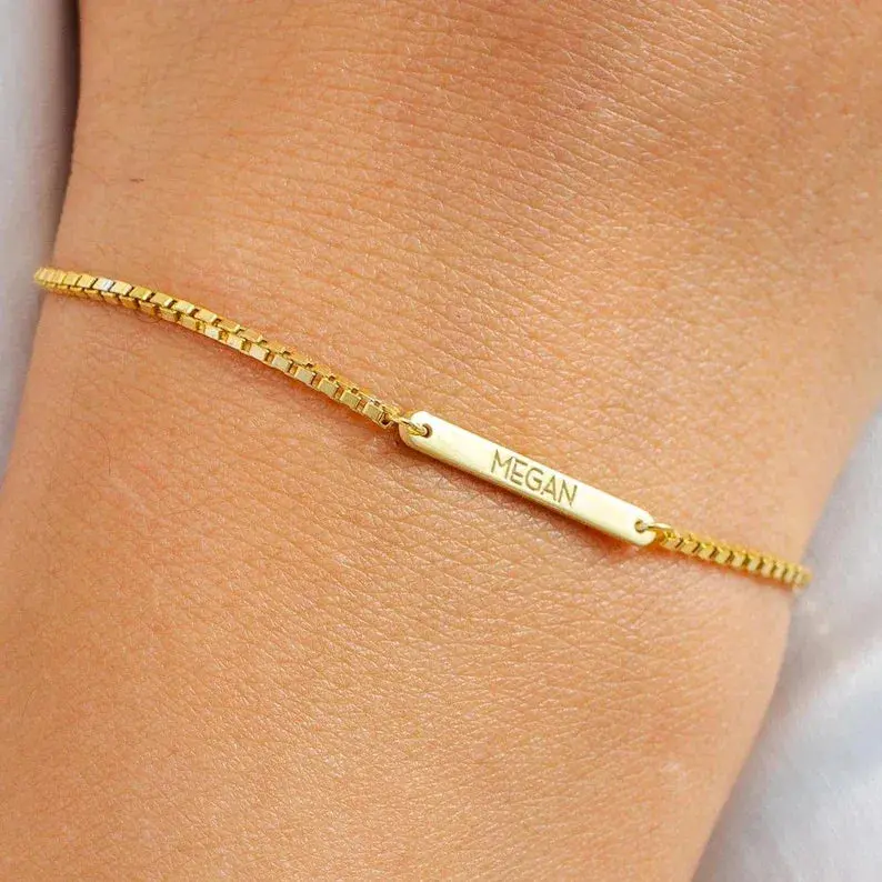 Customized Name Bracelet 1