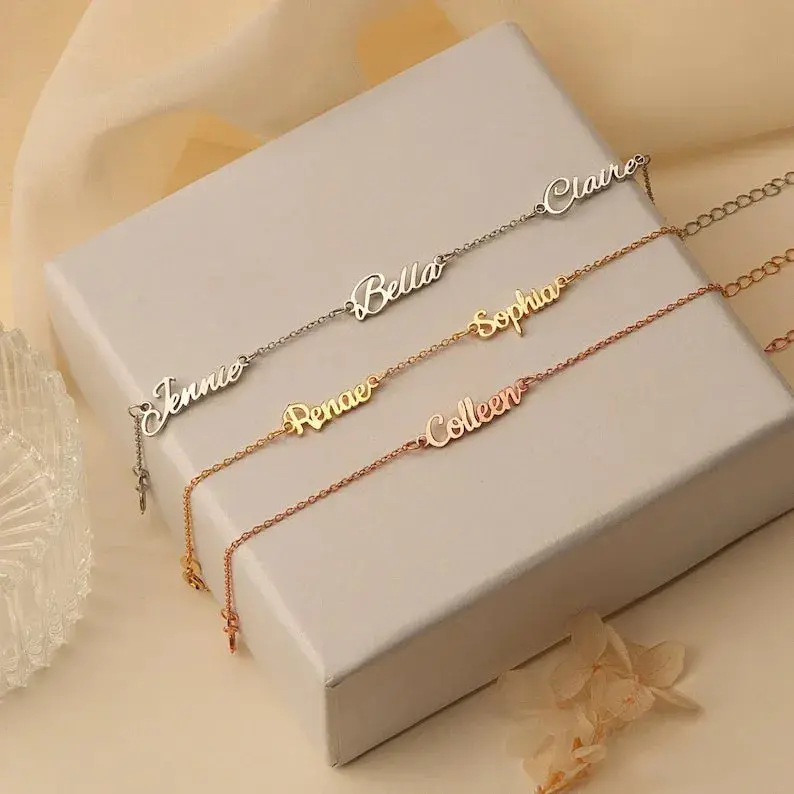 Customized Name Bracelet 1