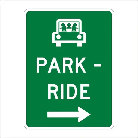 D4-2 Park And Ride Sign 1